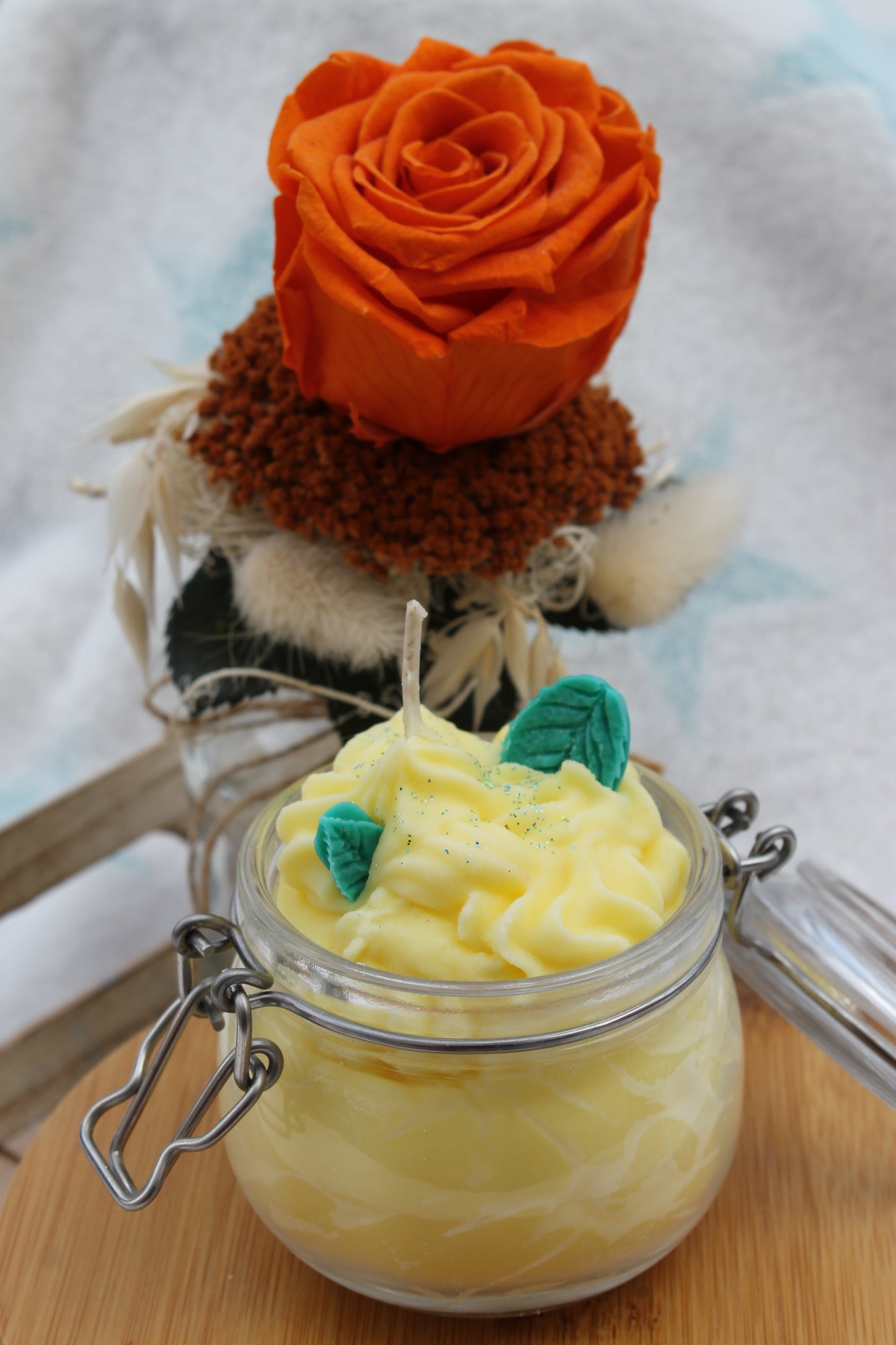 Bougie chantilly parfum Citronnelle Géranium