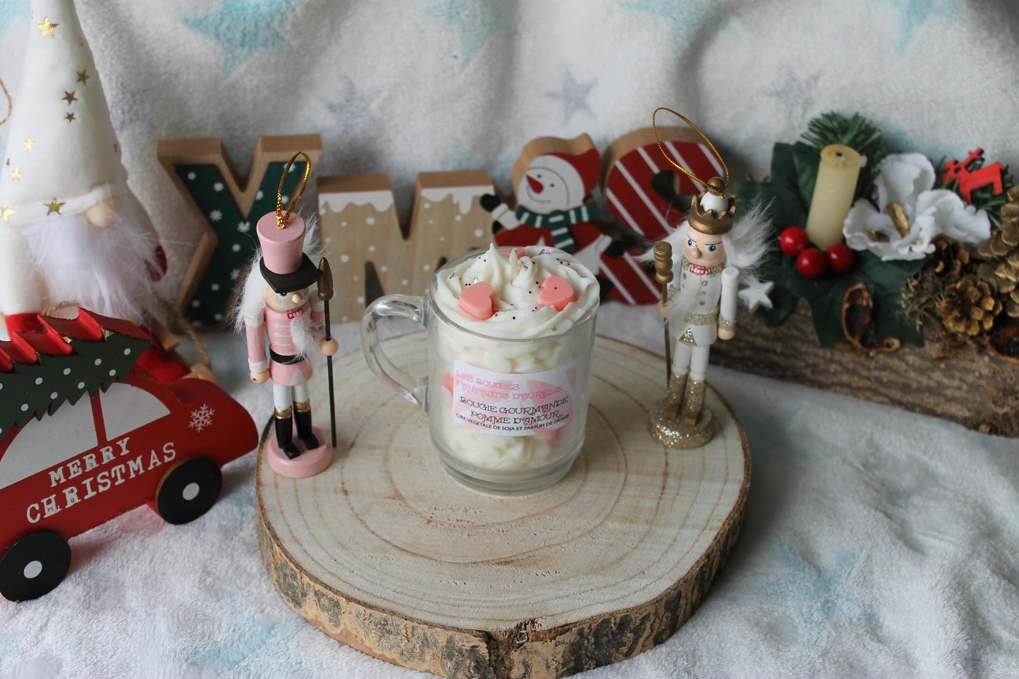 Bougie gourmande Pomme d'Amour