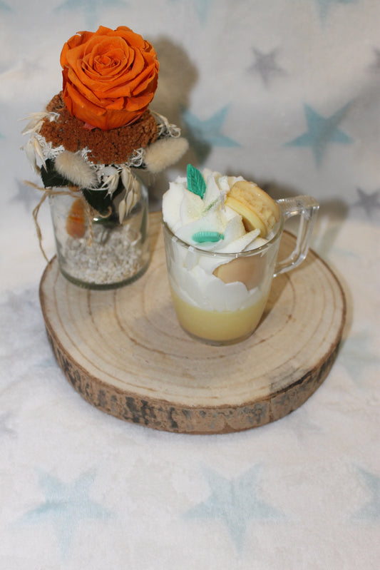 Bougie gourmande Citron meringuée